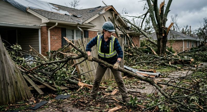Emergency Storm Damage Removal